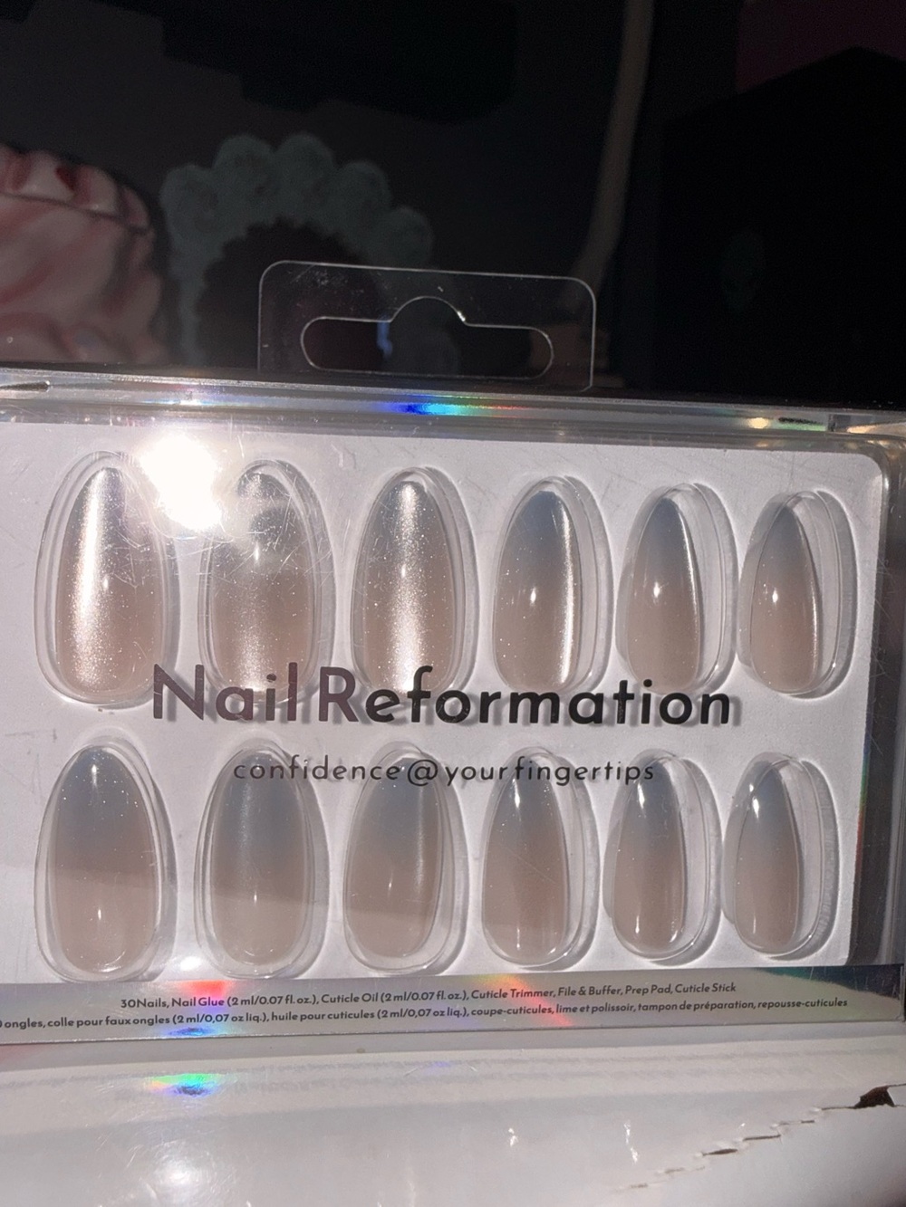 Nail Reformation Reflective Ombre Press-On Nails